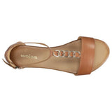 Wojas Light Brown Leather Sandals | 7600953