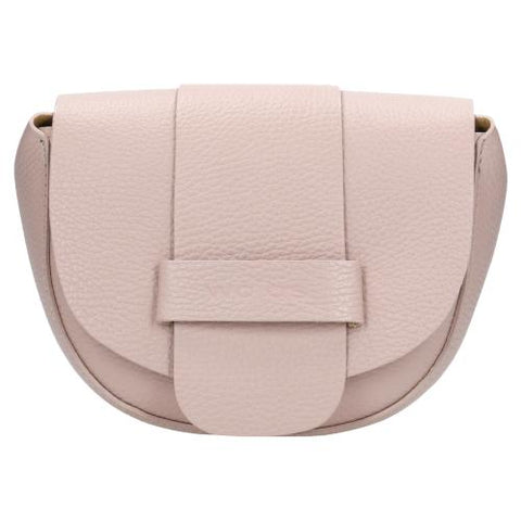 Wojas Light Pink Leather Crossbody Bag | 981654