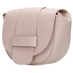 Wojas Light Pink Leather Crossbody Bag | 981654