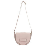 Wojas Light Pink Leather Crossbody Bag | 981654