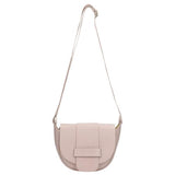 Wojas Light Pink Leather Crossbody Bag | 981654