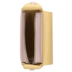 Wojas Light Pink Leather Crossbody Bag | 981654