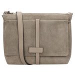 Wojas Beige Leather Messenger Bag | 985174