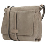 Wojas Beige Leather Messenger Bag | 985174