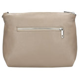 Wojas Beige Leather Messenger Bag | 985174