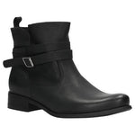 Wojas Black Leather Ankle Boots | 5506751