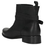 Wojas Black Leather Ankle Boots | 5506751