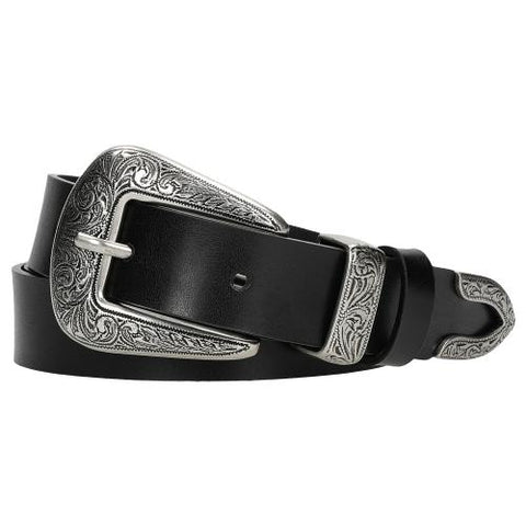 Wojas Black Leather Belt | 9301251