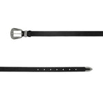 Wojas Black Leather Belt | 9301251