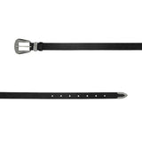 Wojas Black Leather Belt | 9301251