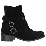 Wojas Black Leather Ankle Boots | 5504061