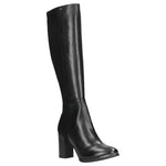 Wojas Black Leather Knee High Boots | 7101281