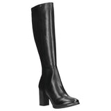 Wojas Black Leather Knee High Boots | 7101281