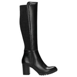 Wojas Black Leather Knee High Boots | 7101481