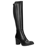 Wojas Black Leather Knee High Boots | 7101481