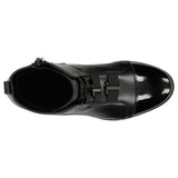 Wojas Black Insulated Leather Ankle Boots | 5506871