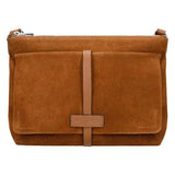 Wojas Light Brown Leather Messenger Bag | 9851-73