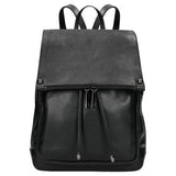 Black Leather Backpack | 8009251
