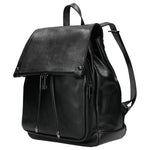 Black Leather Backpack | 8009251