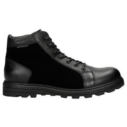 Wojas Black Leather Insulated Ankle Boots | 2401871
