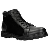 Wojas Black Leather Insulated Ankle Boots | 2401871