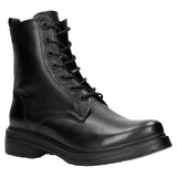 Wojas Black Leather Insulated Ankle Boots | 6402751