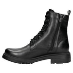 Wojas Black Leather Insulated Ankle Boots | 6402751