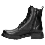 Wojas Black Leather Insulated Ankle Boots | 6402751