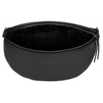 Wojas Black Leather Belt Bag | 8009951