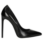 Wojas Black Leather High Heels | 3505351