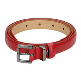 Wojas Women's Dark Pink Leather Belt | 9302155