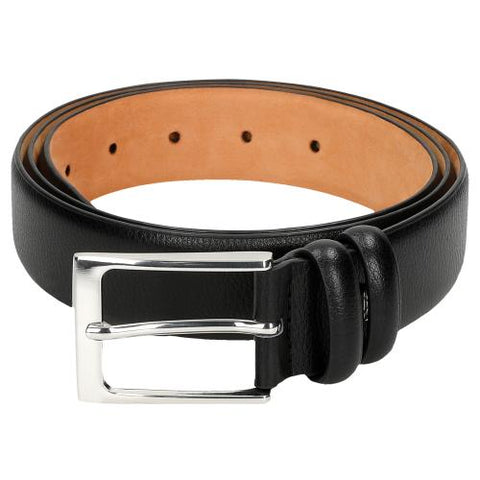 Wojas Classic Black Leather Belt | 9302451