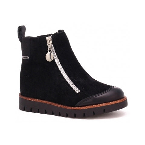 Bartek Girls' Black Insulated Ankle Boots | 4443-ASDP