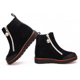 Bartek Girls' Black Insulated Ankle Boots | 4443-ASDP