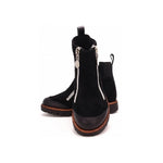 Bartek Girls' Black Insulated Ankle Boots | 4443-ASDP