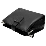 Wojas Black Leather Crossbody Bag | 8012151
