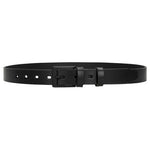 Wojas Black Leather Belt with Black Backle | 9304851