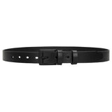 Wojas Black Leather Belt with Black Backle | 9304851