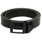 Wojas Black Leather Belt with Black Backle | 9304851