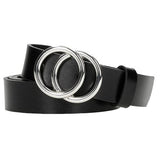 Wojas Women's Black Leather Belt | 93045-51