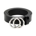 Wojas Women's Black Leather Belt | 93045-51