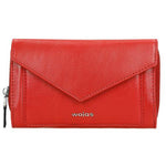 Wojas Red Leather Zip Around Wallet | 91012-55