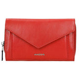 Wojas Red Leather Zip Around Wallet | 91012-55