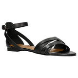 Wojas Black Leather Sandals | 7601551