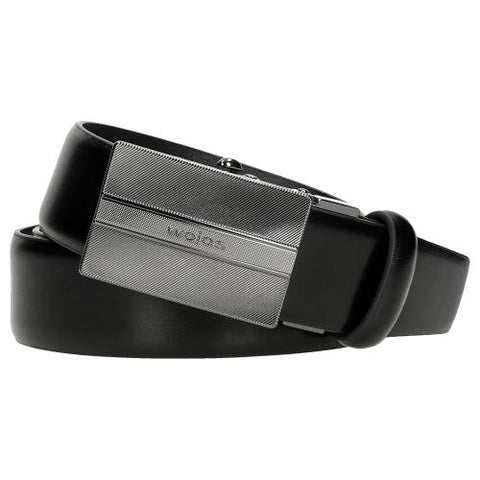 Wojas Black Leather Belt | 93038-51