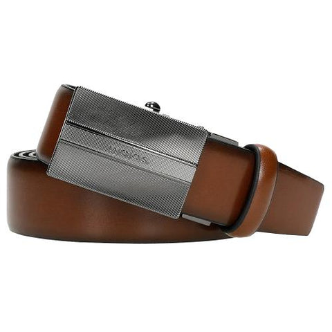 Wojas Brown Leather Belt | 93038-52