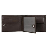 Wojas Dark Brown Leather Wallet | 91003-52