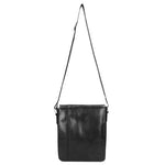 Wojas Black Leather Messenger Bag | 8004251