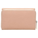 Wojas Pink Leather Zip Around Wallet | 9102454