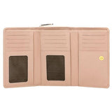 Wojas Pink Leather Zip Around Wallet | 9102454